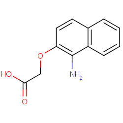((1-Amino-2-naphthyl)oxy)acetic acid